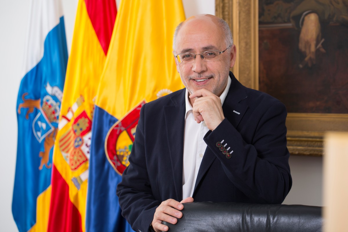 Presidente-GC D. Antonio Morales Méndez - Presidente del Cabildo de Gran Canaria